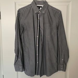 Banana Republic l button down l M l black & white